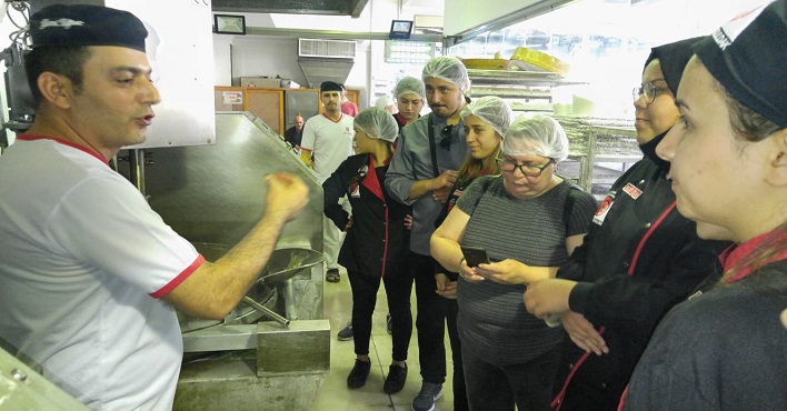 Mesleki Eğitim Teması Kapsamında Hatay Mutfağı Teknik Gezisi Yapıldı Galeri