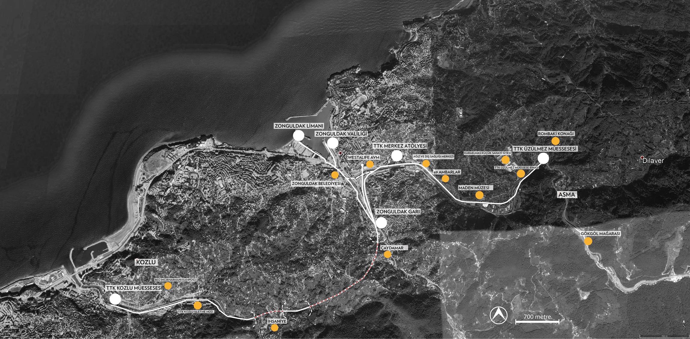 Kozlu – Zonguldak – Üzülmez Demiryolu Projesi İlerleme Toplantısı Gerçekleştirildi Galeri