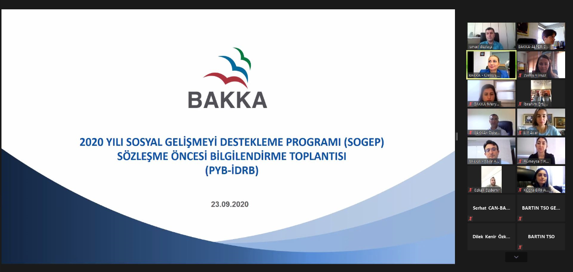 2020 Yılı SOGEP  Sözleşme Öncesi Bilgilendirme Toplantısını Gerçekleştirildi Galeri