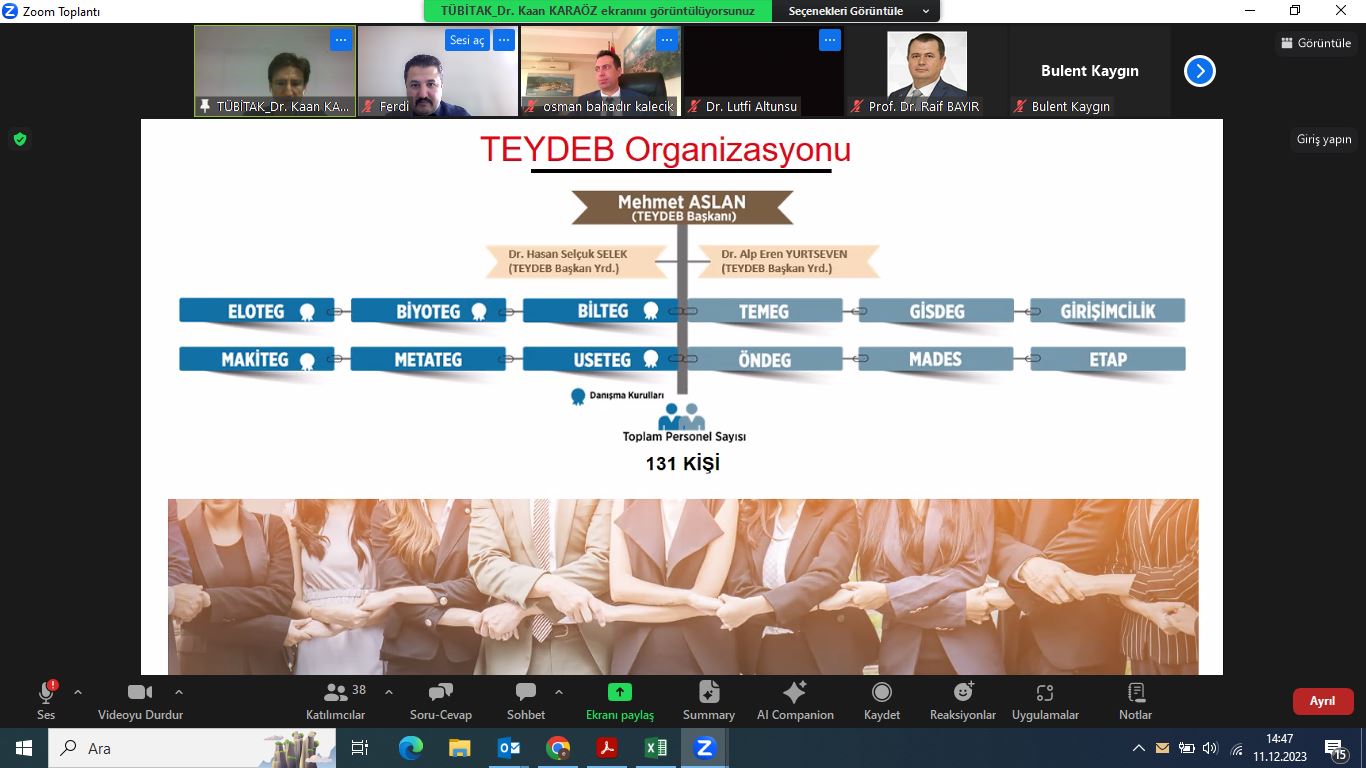 Teknoloji ve Yenilik Destek Programları Bilgilendirme Toplantısı Gerçekleştirildi Galeri