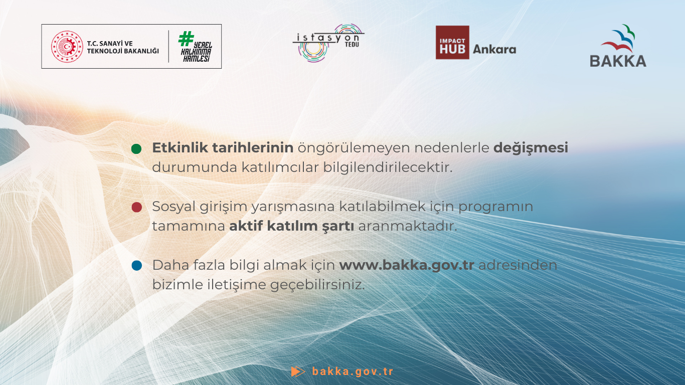 Sosyal Girişimcilik Programı Başvuru Süresi Uzatıldı Galeri