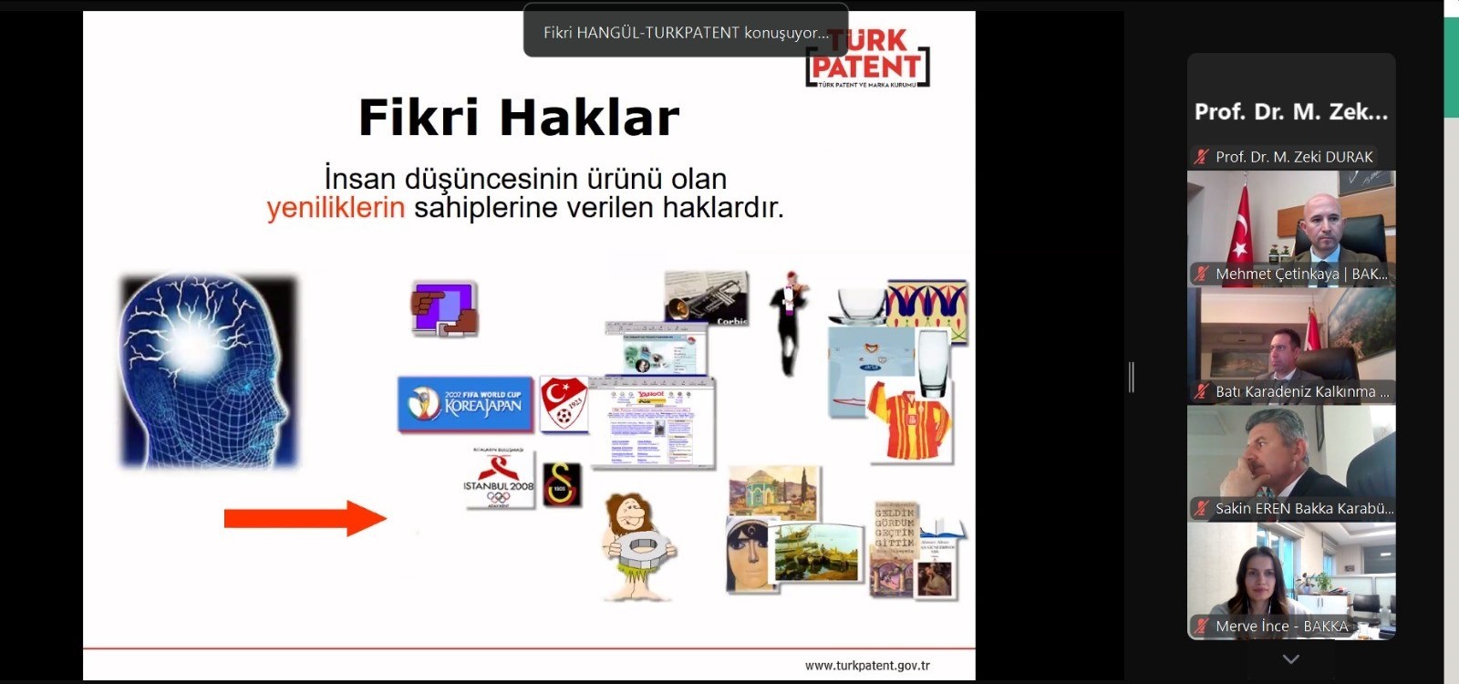 TÜRKPATENT ve BAKKA İşbirliğinde Sınai Mülkiyet Çevrim İçi Webinarı Gerçekleşti Galeri