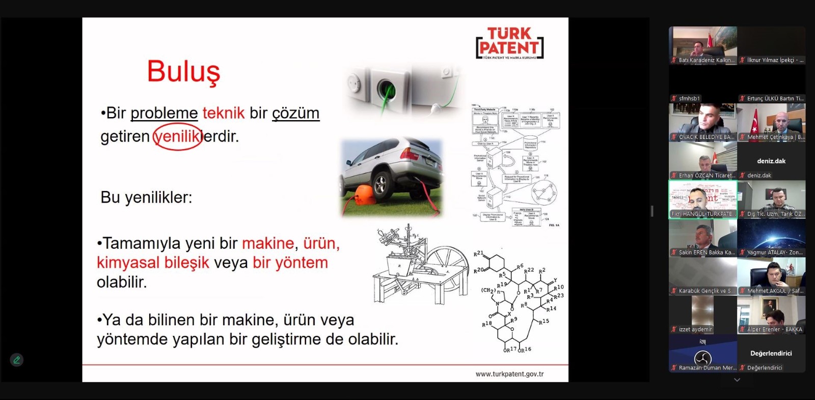 TÜRKPATENT ve BAKKA İşbirliğinde Sınai Mülkiyet Çevrim İçi Webinarı Gerçekleşti Galeri