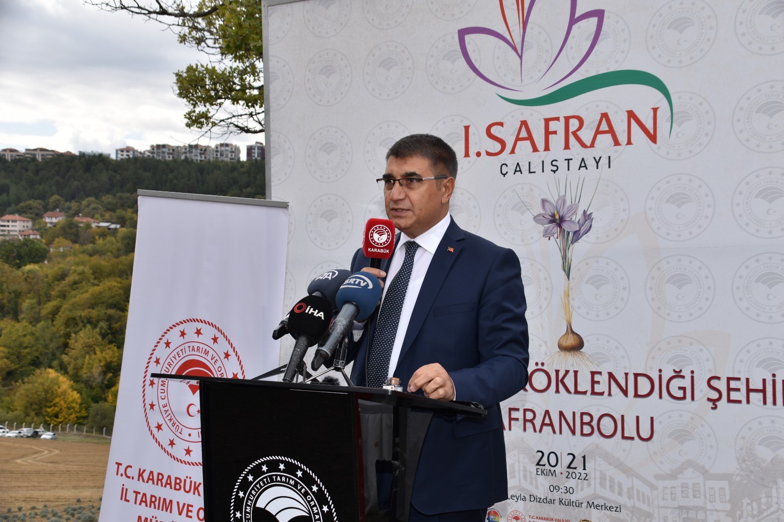 Birinci Safran Çalıştayı ve “Lavanta Kokulu Safran Bahçesi” projesi Tanıtımı Gerçekleştirildi Galeri