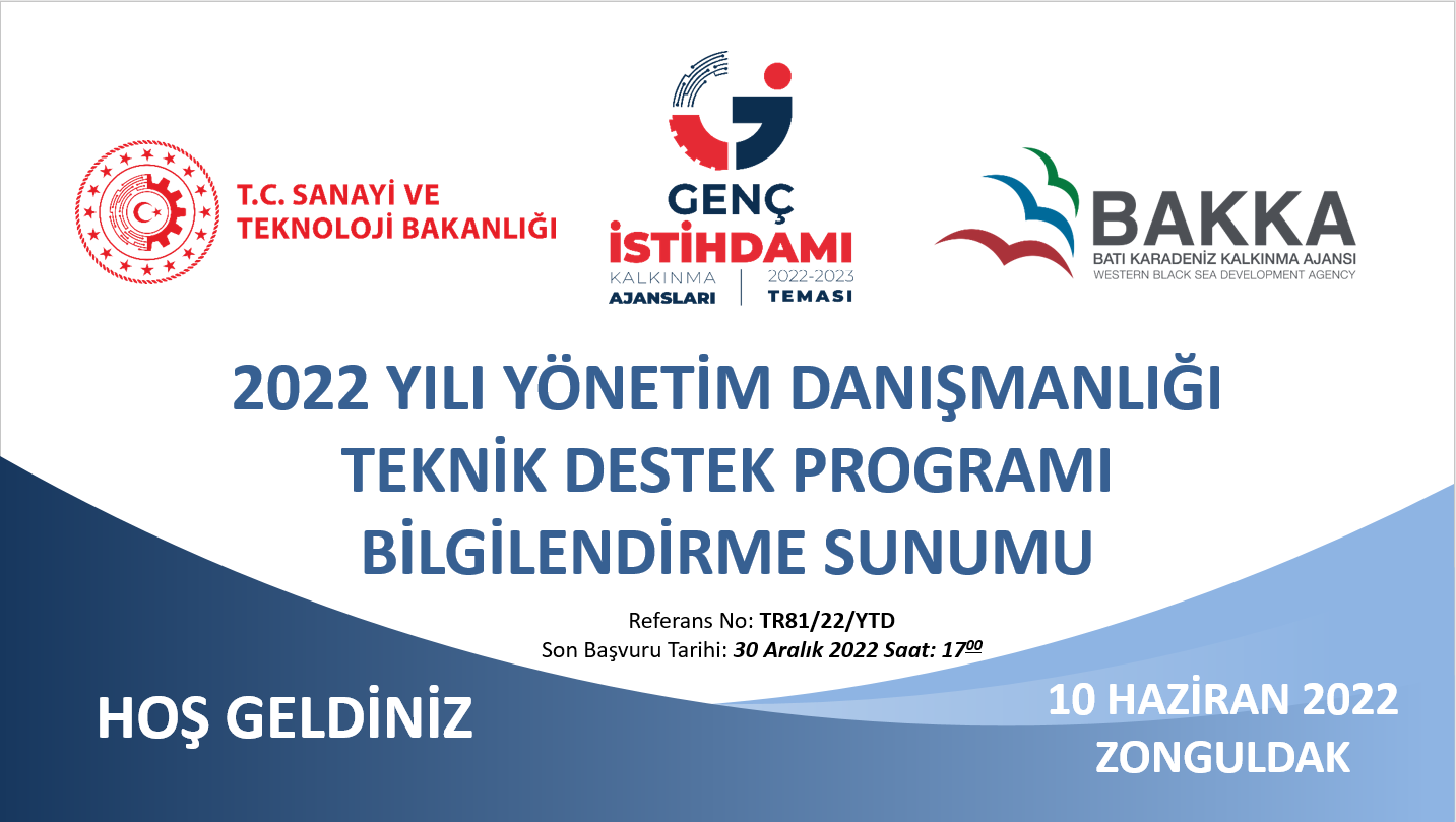 2022 Yılı Yönetim Danışmanlığı Teknik Destek Programı Bilgilendirme ve Eğitim Toplantısı Çevrimiçi Olarak Gerçekleştirildi. Galeri