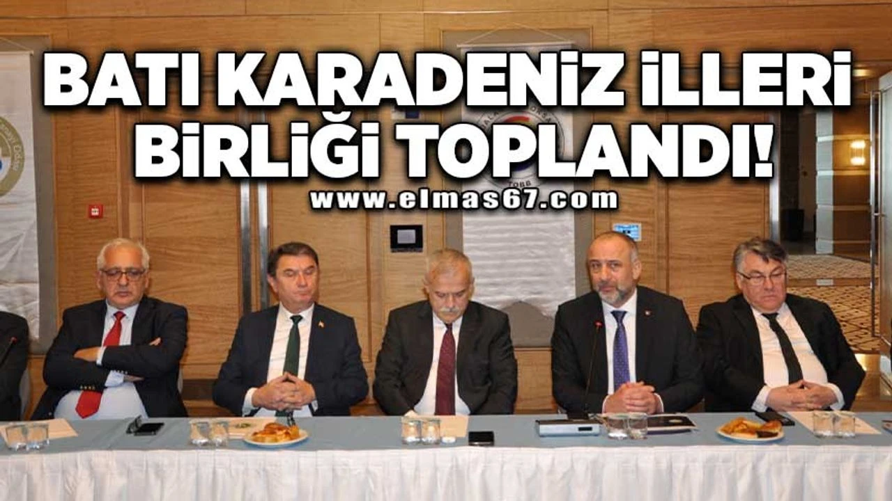 Batı Karadeniz İlleri Birliği Yönetim Kurulu Toplantısı Yapıldı