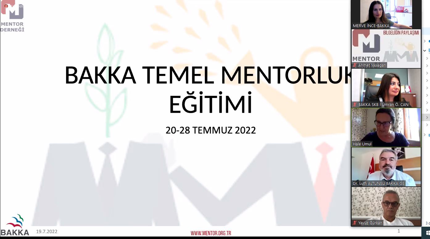 Mentorluk Kariyerim Eğitim Serisinin İlk Grubu Başarıyla Tamamlandı
