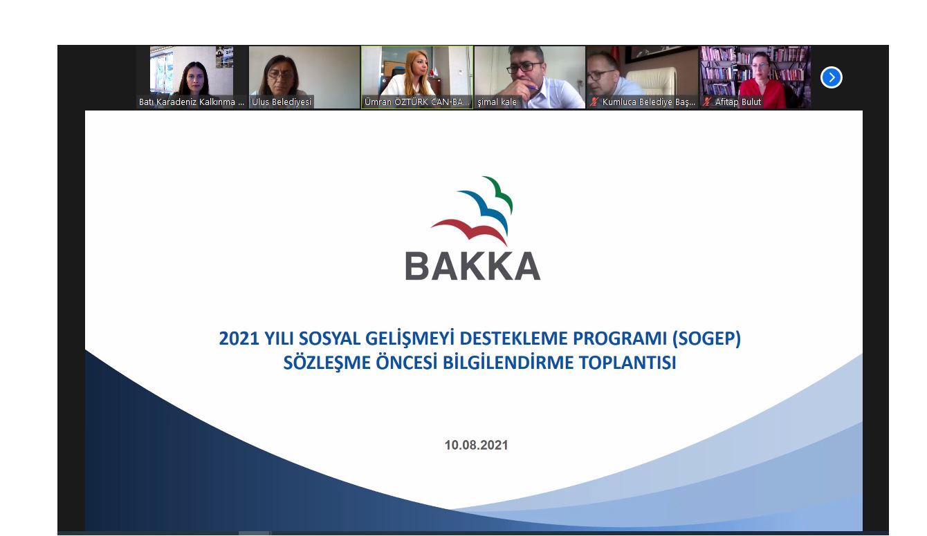 2021 Yılı SOGEP Sözleşme Öncesi Bilgilendirme Toplantısını Gerçekleştirildi