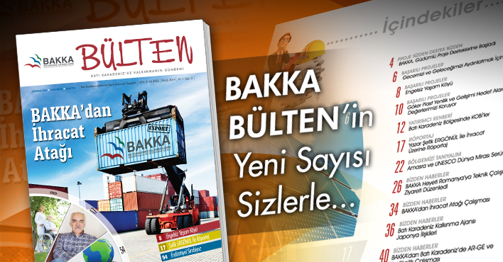 BAKKA BÜLTEN Eylül Sayısı İle Karşınızda !