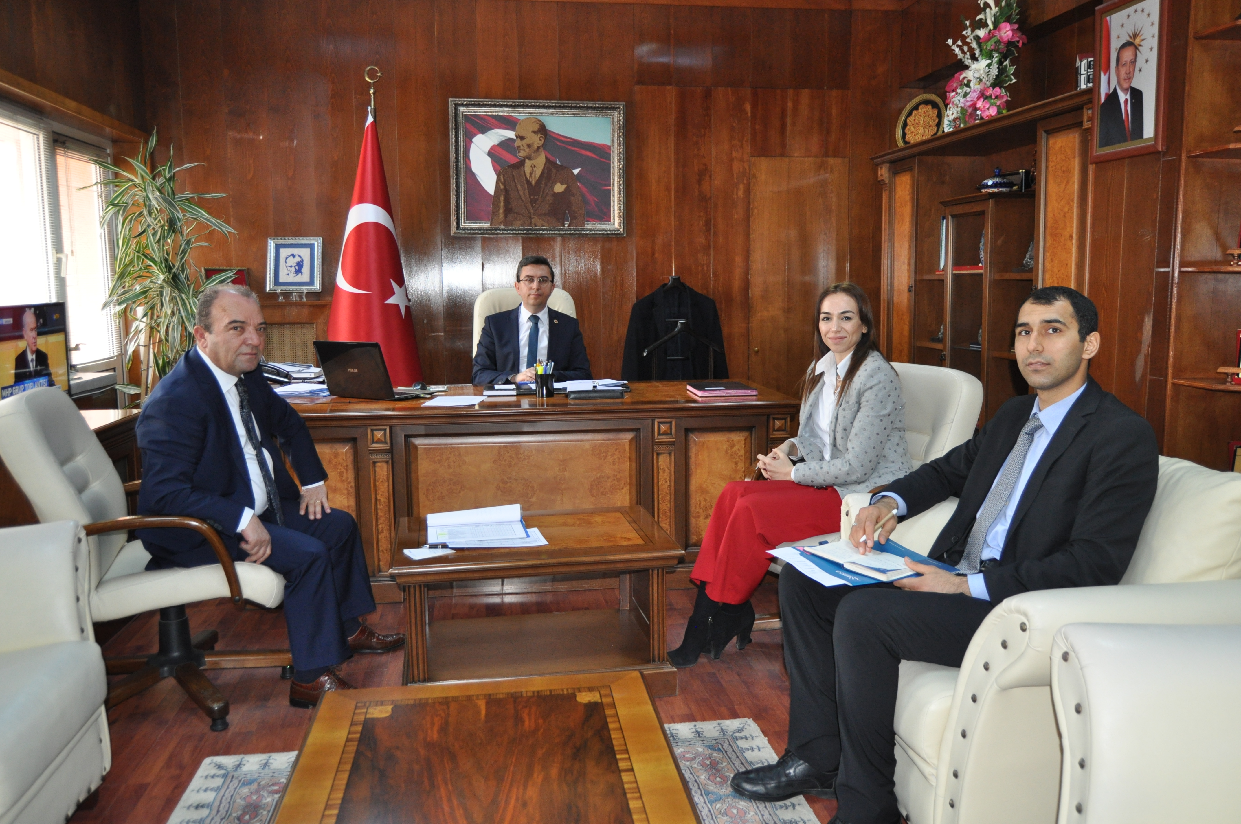 Çaycuma Havaalanı Eğitim Talebi İçin Görüşmeler Yapıldı