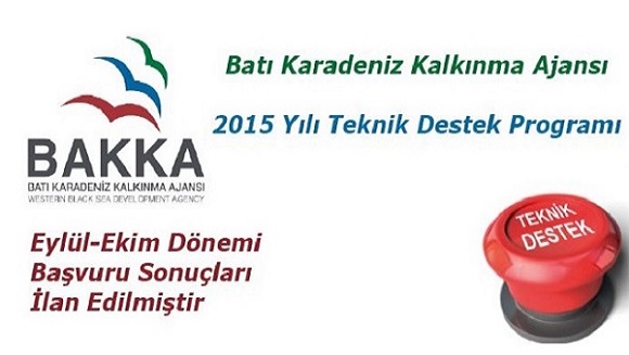 2015 Yılı Teknik Destek Programı Eylül - Ekim Dönemi Sonuçları Açıklandı!