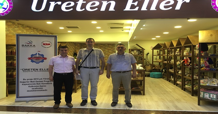 BAKKA Proje Kapsamında Hizmet Veren Üreten Eller Satış Ofisimiz Faaliyete Geçti.