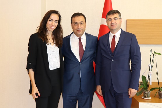 Müsteşar Yardımcısı İsmail Yücel’den Elif Acar’a Ziyaret