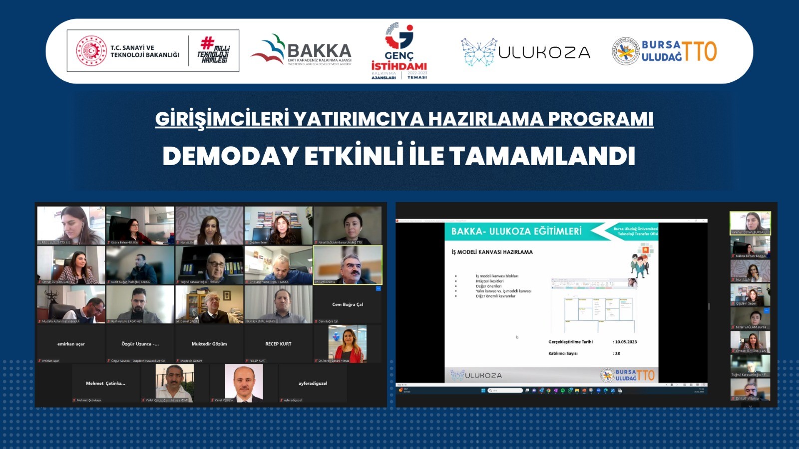 Girişimciyi Yatırımcıya Hazırlama Programı Demoday Etkinliği ile Tamamlandı