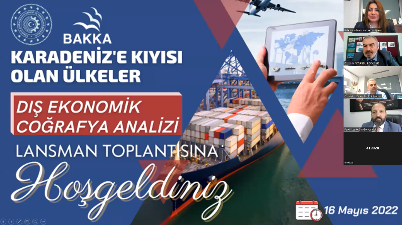 Dış Ekonomik Coğrafyayı Analizi Lansman Toplantısı Gerçekleştirildi