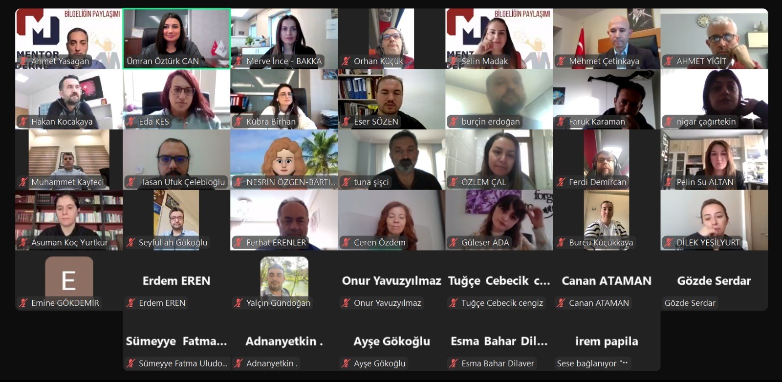 Mentorluk Kariyerim Eğitim Serisi-2024 Başladı