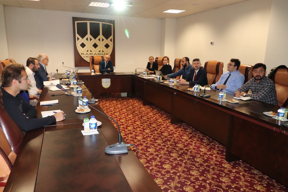 Karabük Üniversitesi Teknoloji Geliştirme Bölgesi Projesi İçin Toplanıldı
