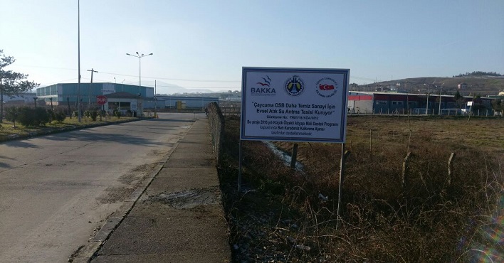 Çaycuma Organize Sanayi Bölgesi Paket Arıtma Tesisine Hazırlanıyor.