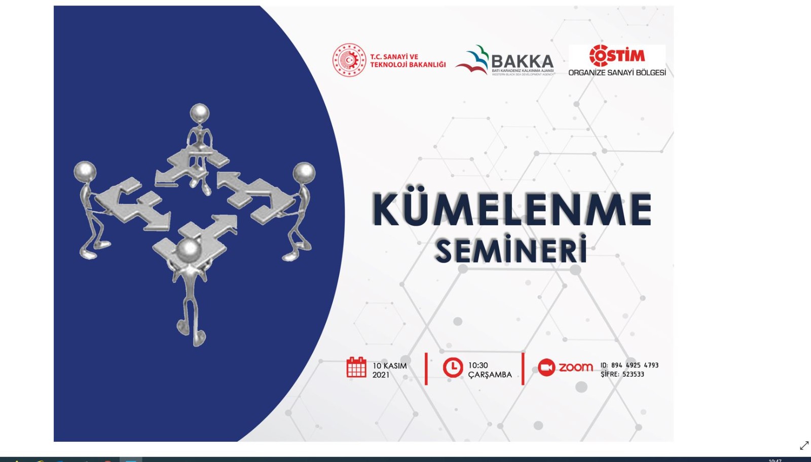 BAKKA Kümelenme Semineri Düzenliyor