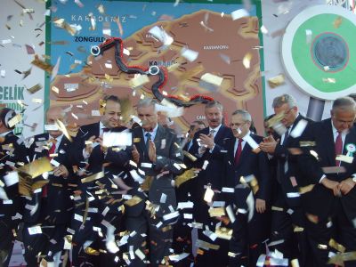 Irmak – Karabük – Zonguldak Demiryolu Hattı Temel Atma Töreni Yapıldı