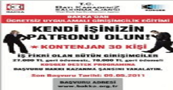 BAKKA´dan Ücretsiz