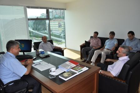 ZONİAD´dan Ajansımıza ziyaret