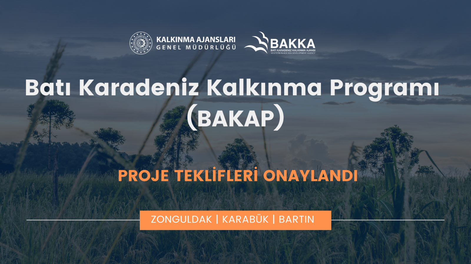 Batı Karadeniz'in kırsal kalkınmasına 108 milyon liralık BAKAP desteği
