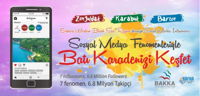 Zonguldak, Karabük, Bartın Sosyal Medya Fenomenleri İle Dünyaya Açılıyor