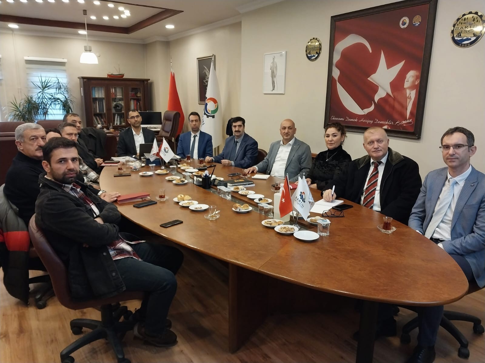 Bartın’da Su Ürünleri Yetiştiriciliği Yatırım Planlamasına Yönelik İstişare Toplantısı Gerçekleştirildi.