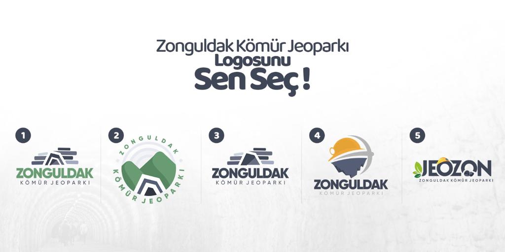 Zonguldak Kömür Jeoparkı Projesi Logo Seçim Anketi