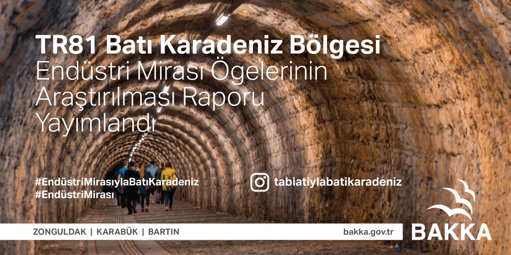 "TR81 Batı Karadeniz Bölgesi Endüstri Mirası Ögelerinin Araştırılması" Raporu Yayımlandı