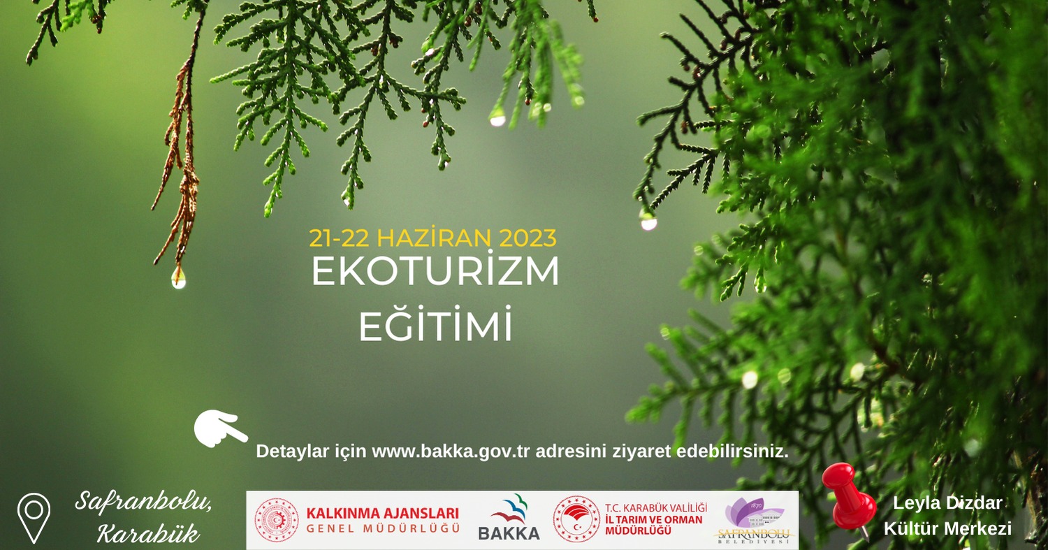 Ecotourism Trainings Begin in Safranbolu
