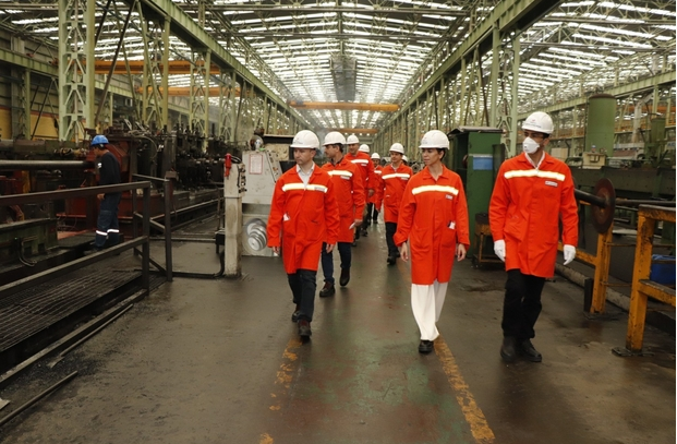 Elif Acar and Her Team Visited Tosyali Holding