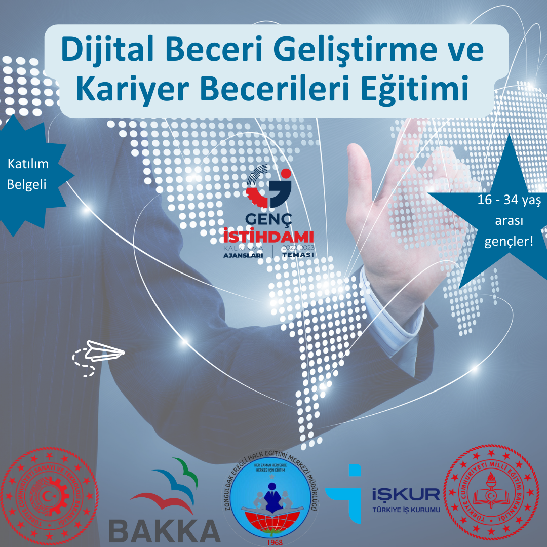 Genç İstihdamı Kapsamında Dijital Beceri Eğitimi