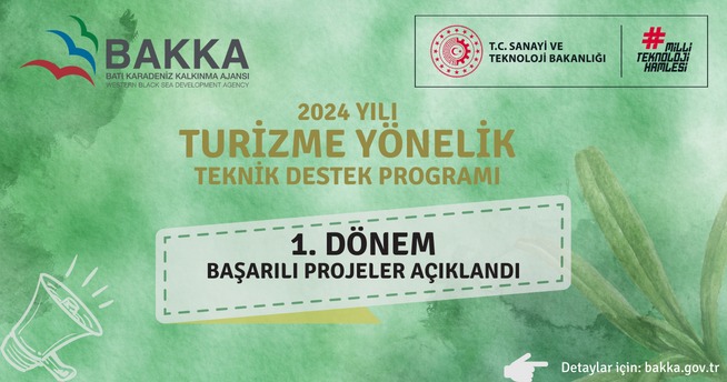 2024 Yılı Turizme Yönelik Teknik Destek Programı 1. Dönem (Ocak-Şubat) Sonuçları Açıklandı!