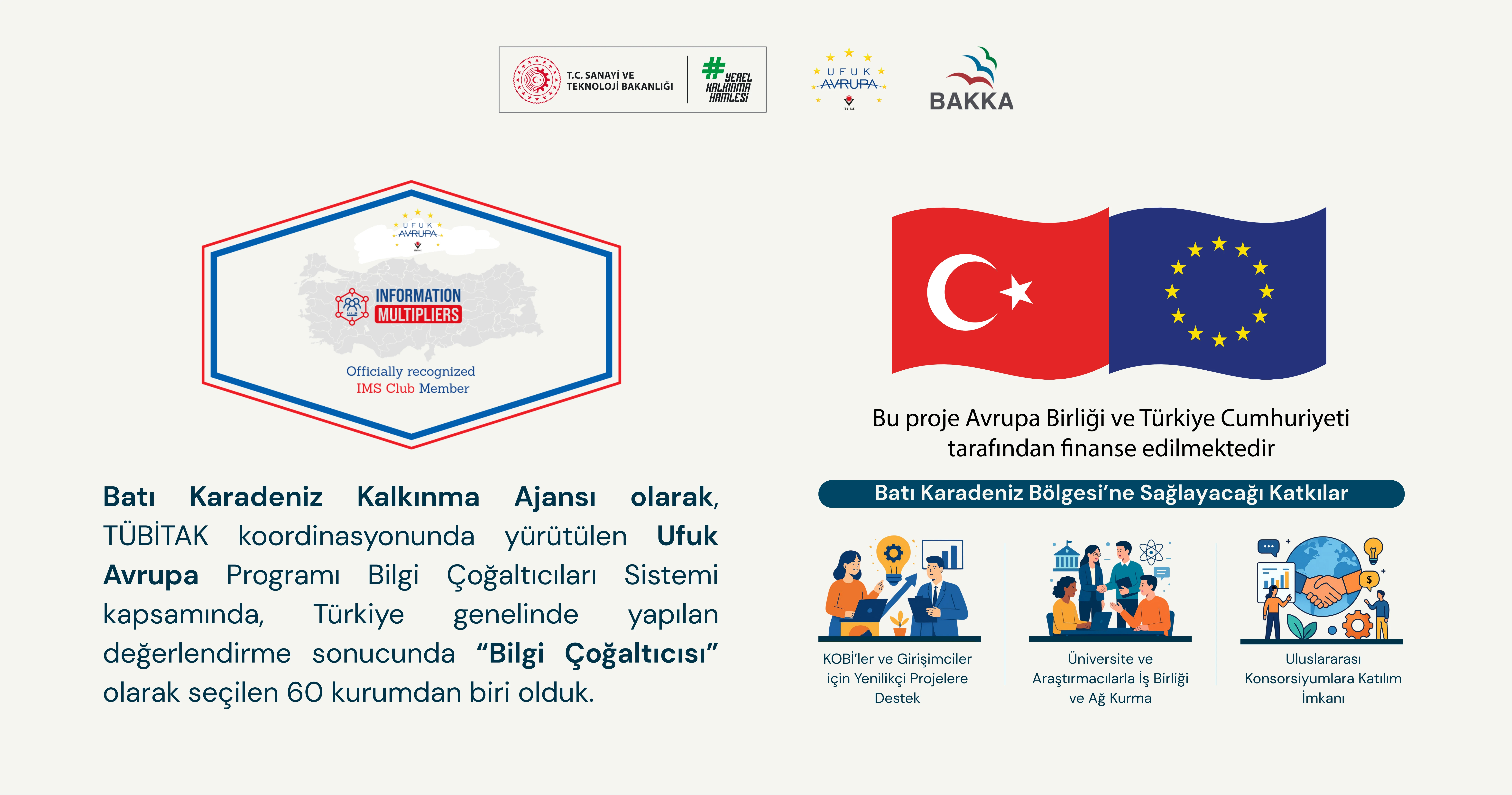 Batı Karadeniz Kalkınma Ajansı, Ufuk Avrupa Programı Bilgi Çoğaltıcısı Olarak Seçildi