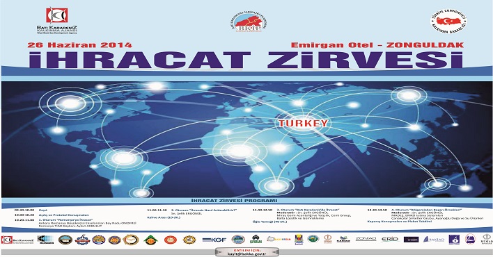 İHRACAT ZİRVESİNE DAVETLİSİNİZ...!