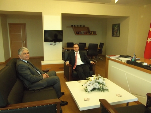 KARABÜK İL EMNİYET MÜDÜRÜMÜZDEN GENEL SEKRETERİMİZE ZİYARET