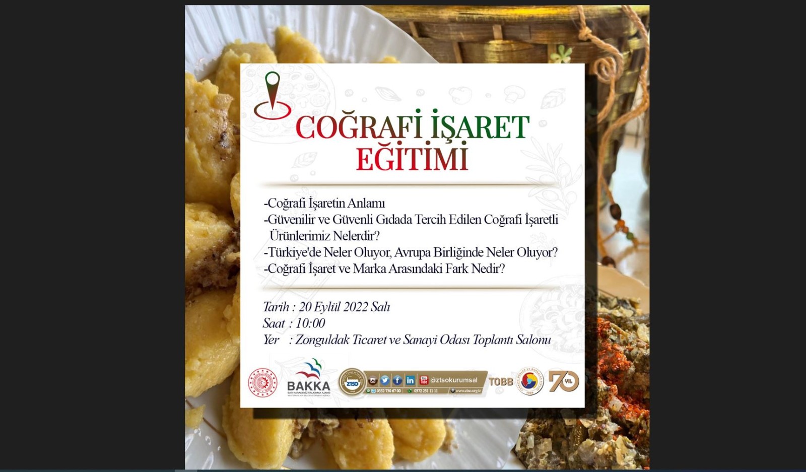 Yöresel Değerler Coğrafi İşaret ile Buluşuyor