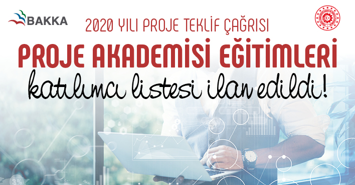 Proje Akademisi Eğitimleri Sonuçları Açıklandı