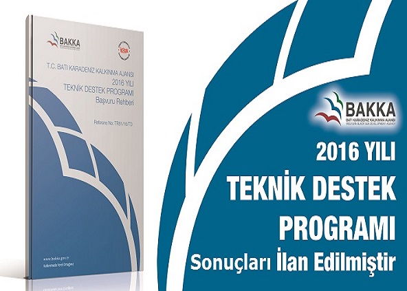 2016 Yılı Teknik Destek Programı Sonuçları Açıklandı