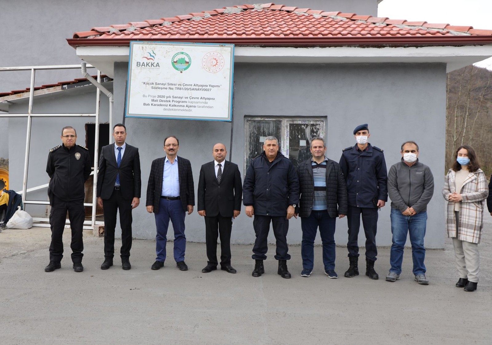 Vali Güner , Küçük Sanayi Sitesi ve Çevre Altyapısı Yapımı Projesini Yerinde İnceledi
