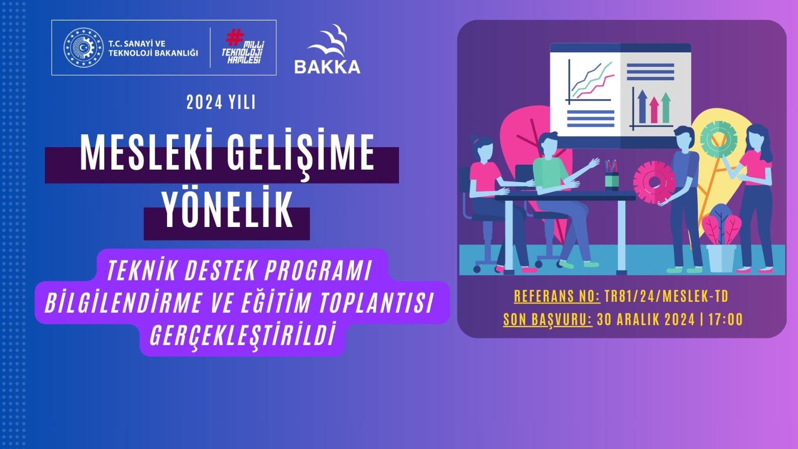 2024 Yılı Mesleki Gelişime Yönelik Teknik Destek Programı Bilgilendirme ve Eğitim Toplantısı Gerçekleştirildi