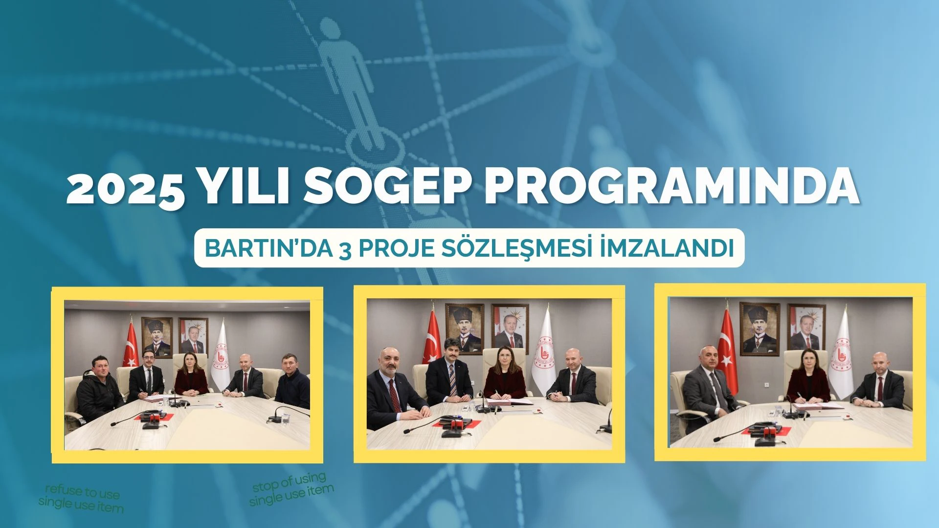 Bartın’ın Geleceğine Yön Verecek 3 Stratejik Proje İçin Sözleşmeler İmzalandı