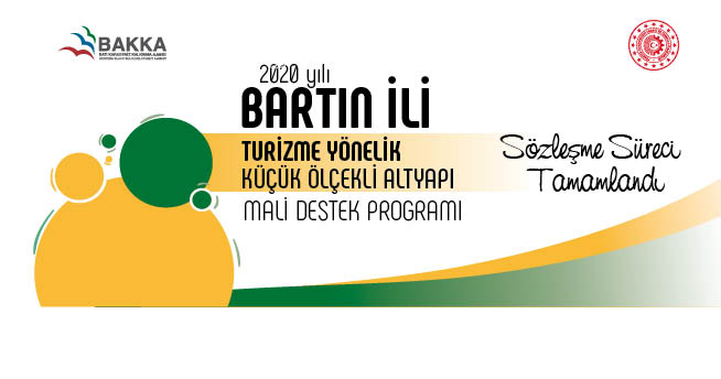 Bartın İli Turizme Yönelik Küçük Ölçekli Altyapı MDP Sözleşme Süreci Tamamlandı