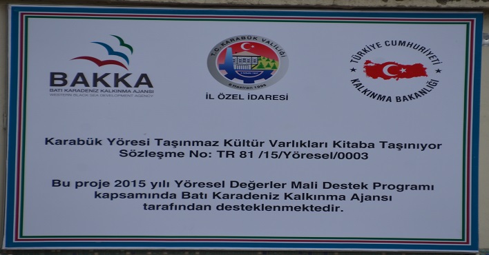 Karabük teki Taşınmaz Kültür Varlıkları Kitaba Taşındı.
