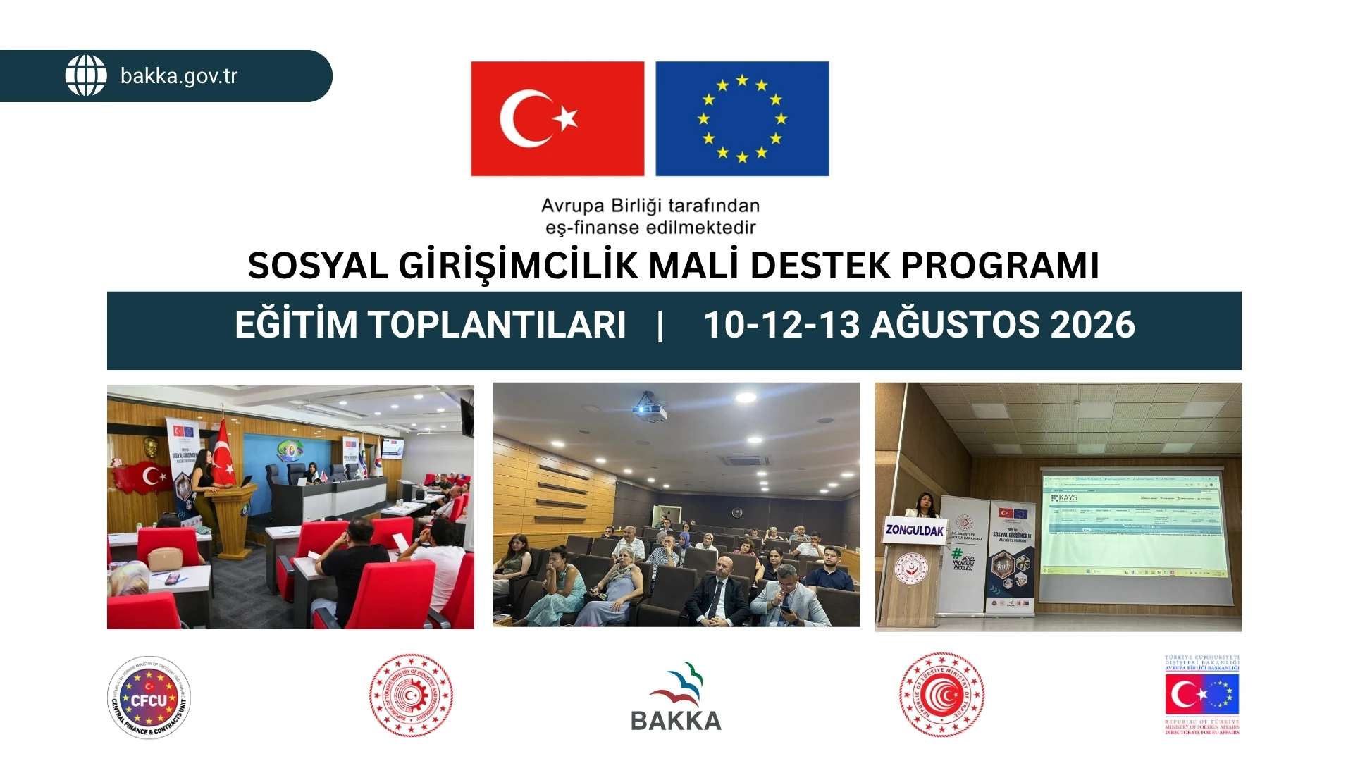 Sosyal Girişimcilik Mali Destek Programı Eğitim Toplantıları Tamamlandı!