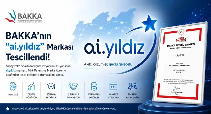     BAKKA’nın “ai.yıldız” Markası Türk Patent ve Marka Kurumu Tarafından Tescil Edildi