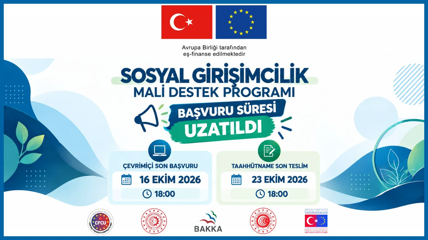 Sosyal Girişimcilik Mali Destek Programı Başvuru Süresi Uzatıldı 